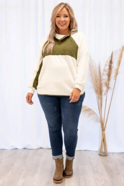 Not The Same Pullover, Olive -Chic Soul Store 5E1A2748 6d7a8339 31b0 4f29 b500 8dfd4d6f5cab