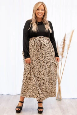 Flutter My Eyes Dress, Black -Chic Soul Store 5E1A2834 Edit