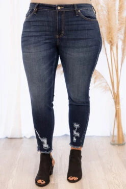 Head Turner Jeans, Dark Wash