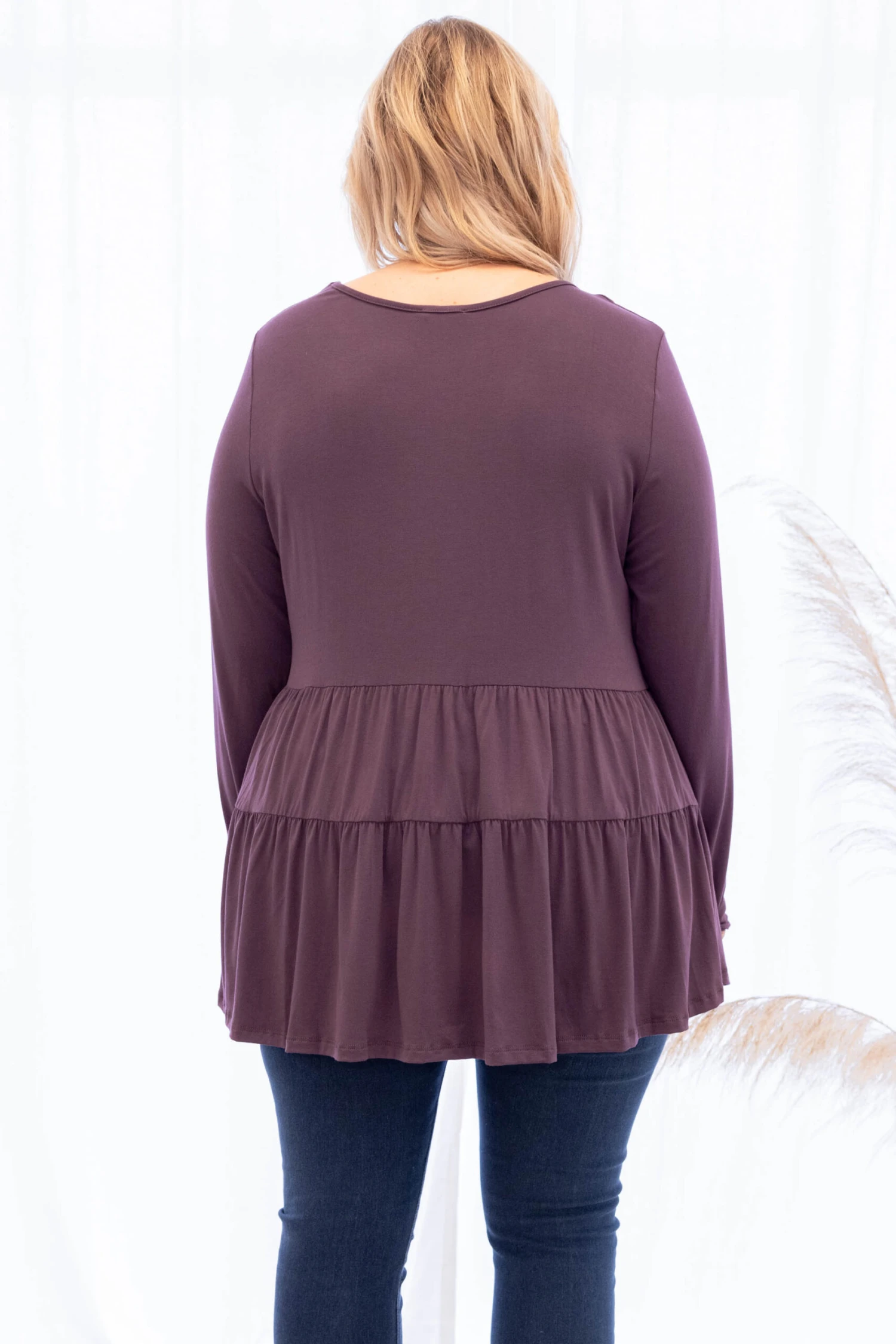 Closer To Me Top, Mulberry 7 Closer To Me Top, Mulberry - Image 5