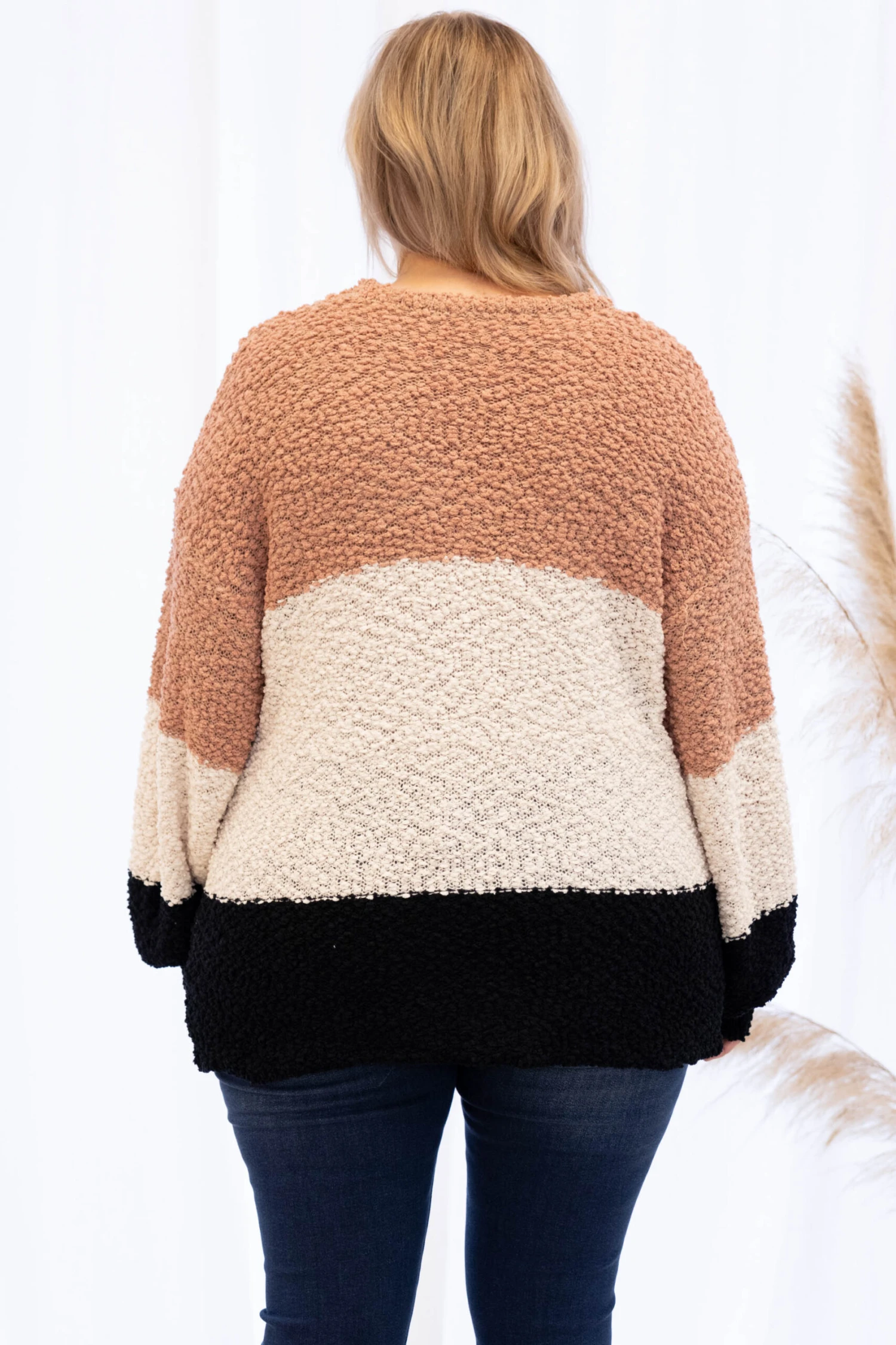 Lover's Reunion Sweater, Camel Combo 6 Lover's Reunion Sweater, Camel Combo - Image 4