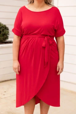 I’m Speechless Dress, Ruby -Chic Soul Store 5E1A4244 Edit