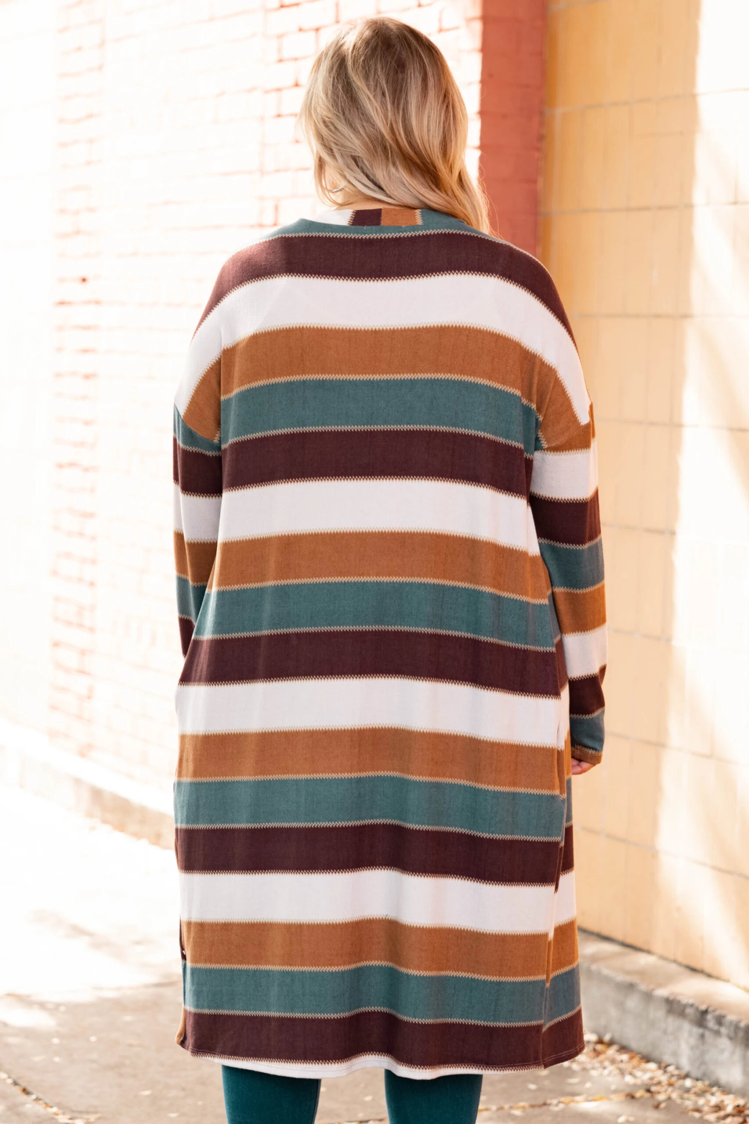 Make It Pop Duster, Teal-Mustard 7 Make It Pop Duster, Teal-Mustard - Image 5