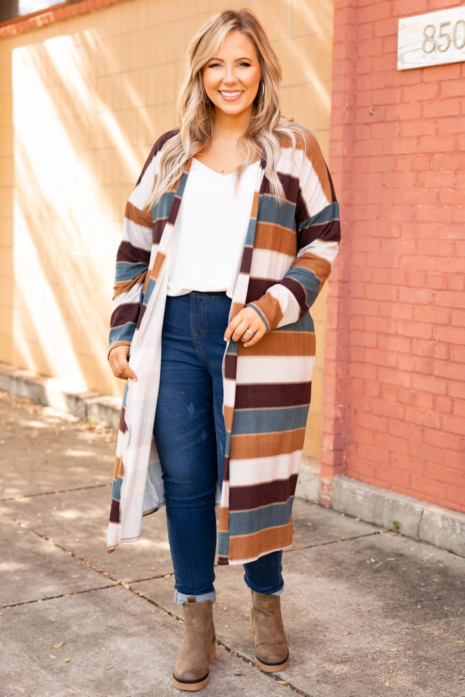 Make It Pop Duster, Teal-Mustard 3 Make It Pop Duster, Teal-Mustard