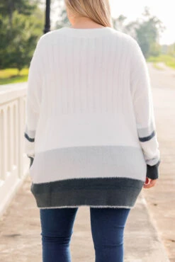 Fuzzy For You Sweater, Ivory -Chic Soul Store 5E1A5259