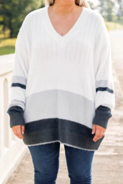 Fuzzy For You Sweater, Ivory -Chic Soul Store 5E1A5260