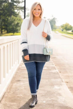 Fuzzy For You Sweater, Ivory -Chic Soul Store 5E1A5265