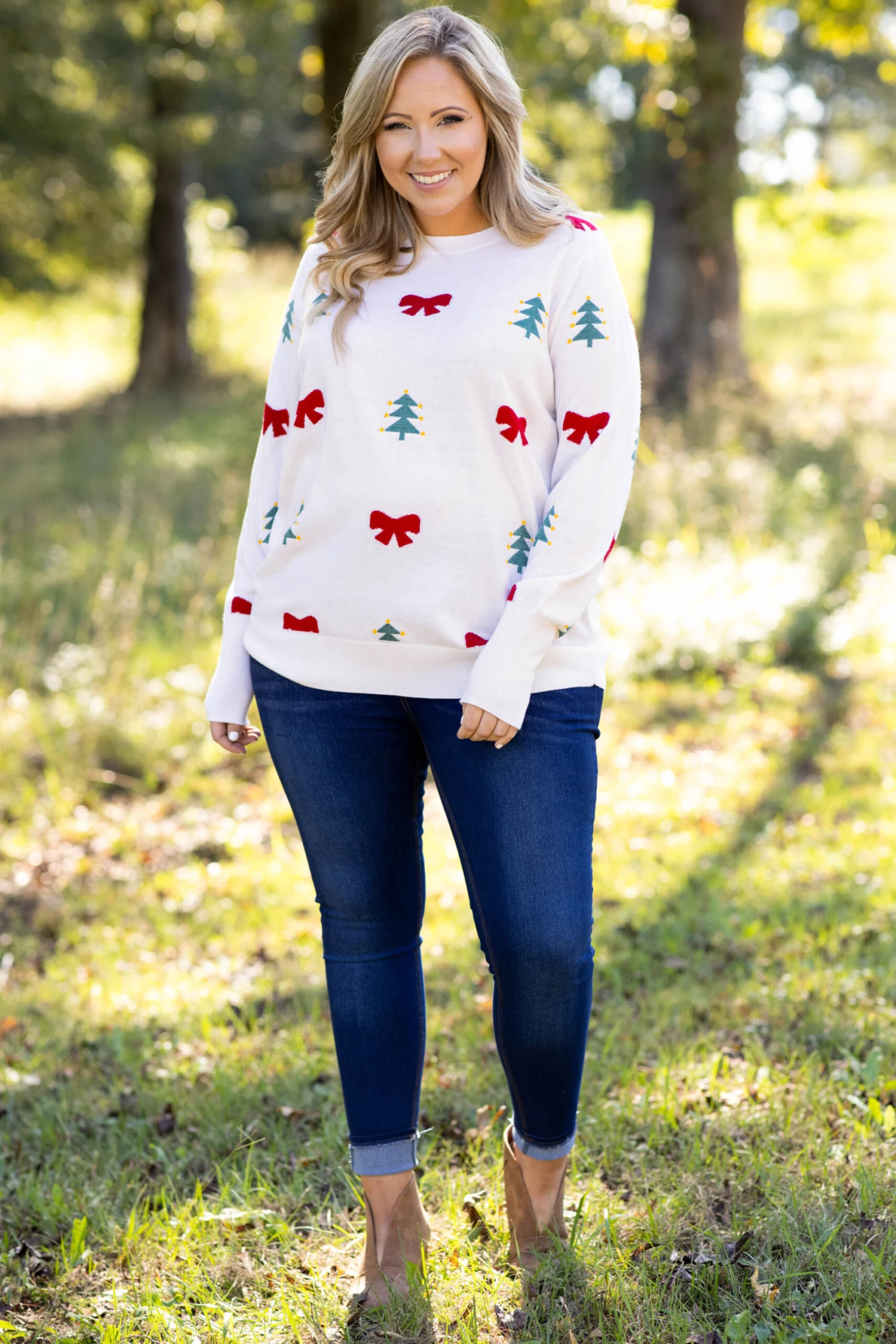 Wrapping Presents Sweater, Ivory 5 Wrapping Presents Sweater, Ivory - Image 3