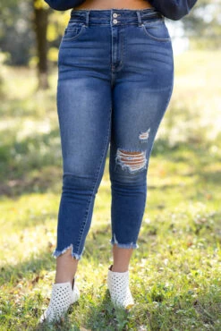 Around The Town Jeans, Dark Wash