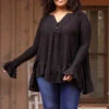 Happier Than Ever Tunic, Black 2 Happier Than Ever Tunic, Black -Chic Soul Store 5E1A7158