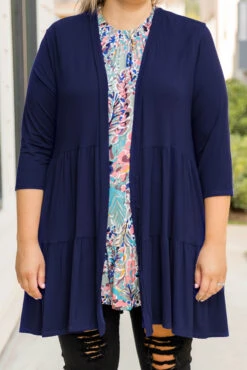 Under The Stars Cardigan, Navy -Chic Soul Store 5E1A7229 1