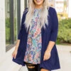 Under The Stars Cardigan, Navy 1 Under The Stars Cardigan, Navy -Chic Soul Store 5E1A7230 1