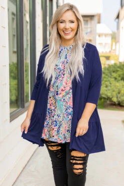 Under The Stars Cardigan, Navy