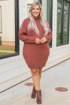 Naughty Or Spice Dress, Red Bean -Chic Soul Store 5E1A7249 c06965f3 bbb6 4481 a205 21adf2faa8e1