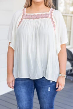 News For You Top, Natural 11 News For You Top, Natural -Chic Soul Store 5E1A7413 Edit