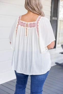 News For You Top, Natural 12 News For You Top, Natural -Chic Soul Store 5E1A7414