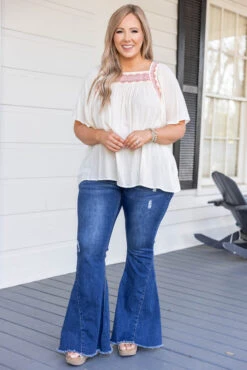 News For You Top, Natural 10 News For You Top, Natural -Chic Soul Store 5E1A7415 Edit