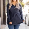 Train To The City Sweater, Navy -Chic Soul Store 5E1A7539