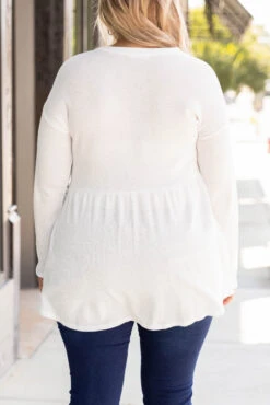 Train To The City Sweater, Ivory -Chic Soul Store 5E1A7637