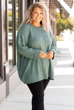 Love The Sunrise Top, Sage