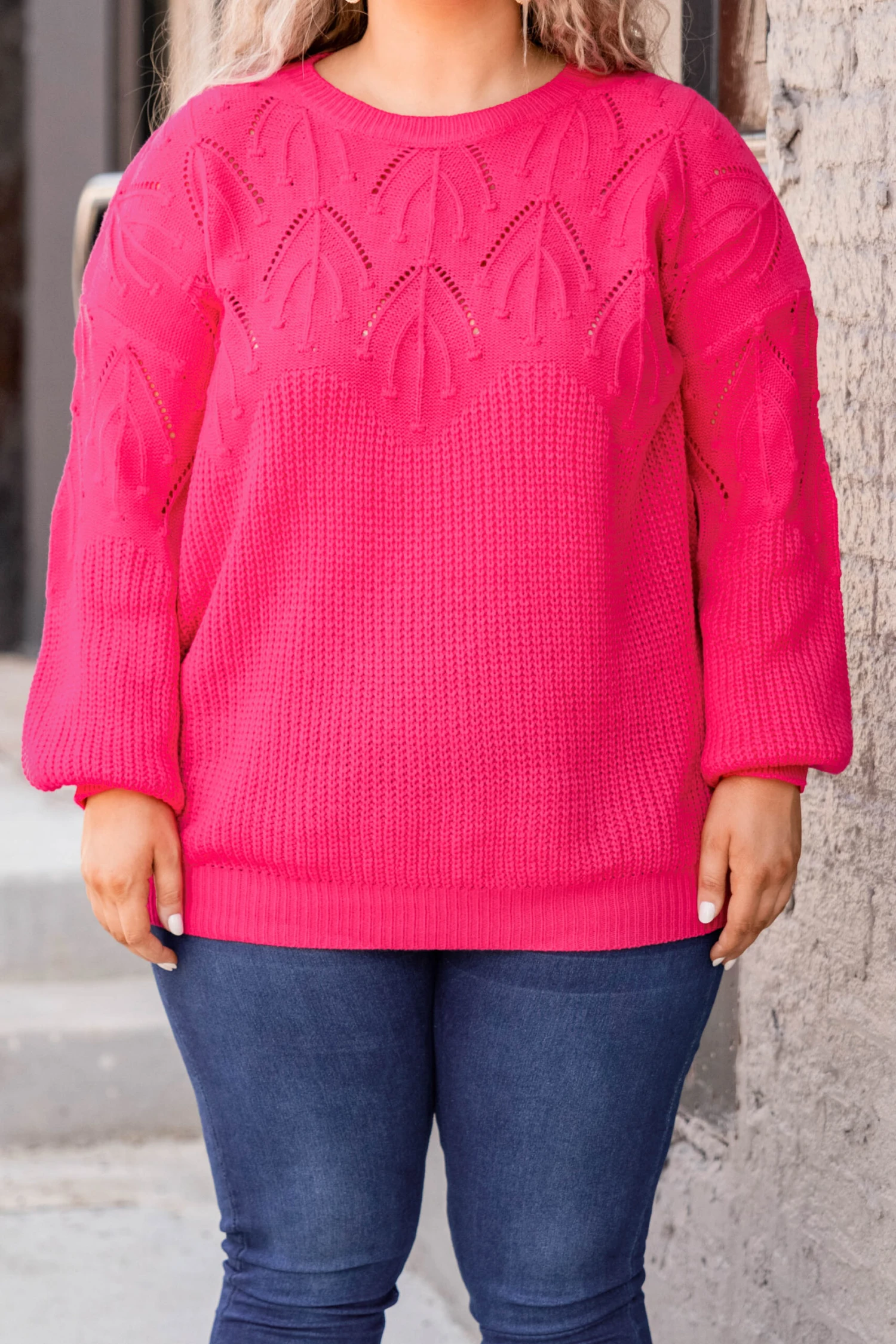 Bright Attention Top, Hot Pink 6 Bright Attention Top, Hot Pink - Image 4