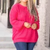 Bright Attention Top, Hot Pink 1 Bright Attention Top, Hot Pink -Chic Soul Store 5E1A7809
