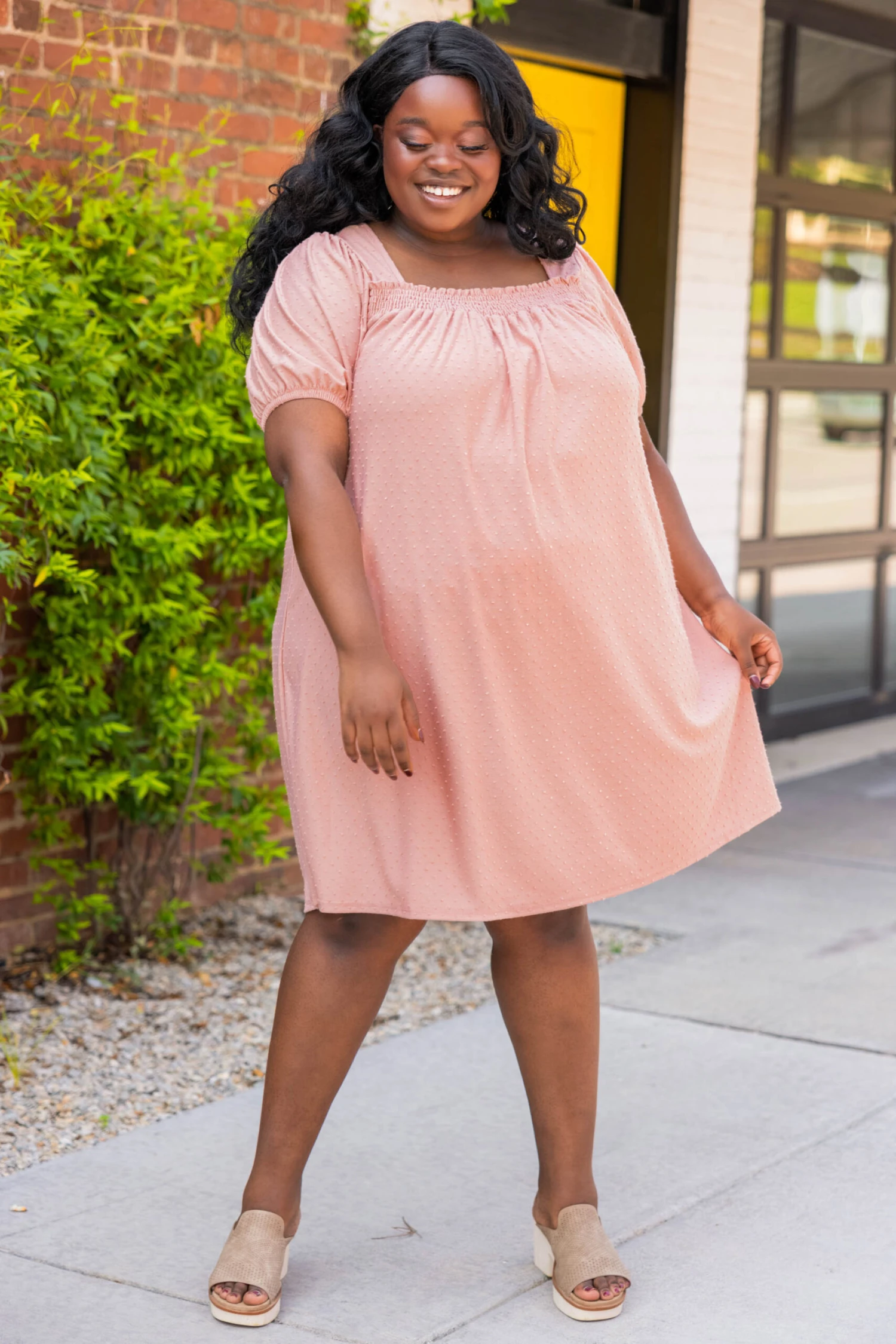 Rosy Lips Dress, Mauve 4 Rosy Lips Dress, Mauve - Image 2