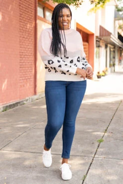 Never Miss A Beat Sweater, Blush/Ivory -Chic Soul Store 5E1A9259 dc8accbd 09d3 4e55 9fd8 6af12750ad6f