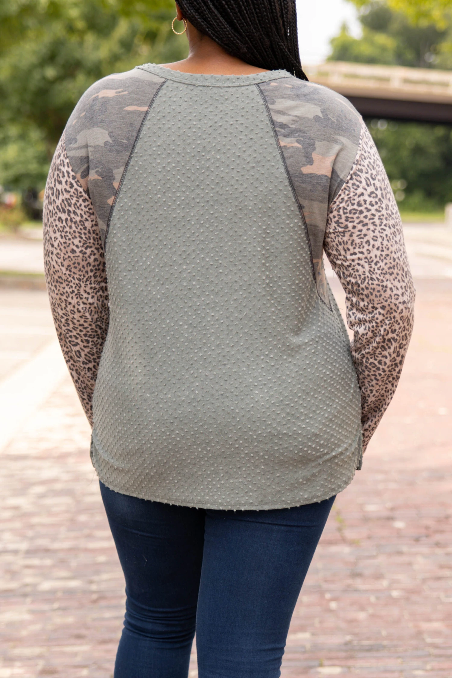 You Can Relate To Me Top, Olive 7 You Can Relate To Me Top, Olive - Image 5