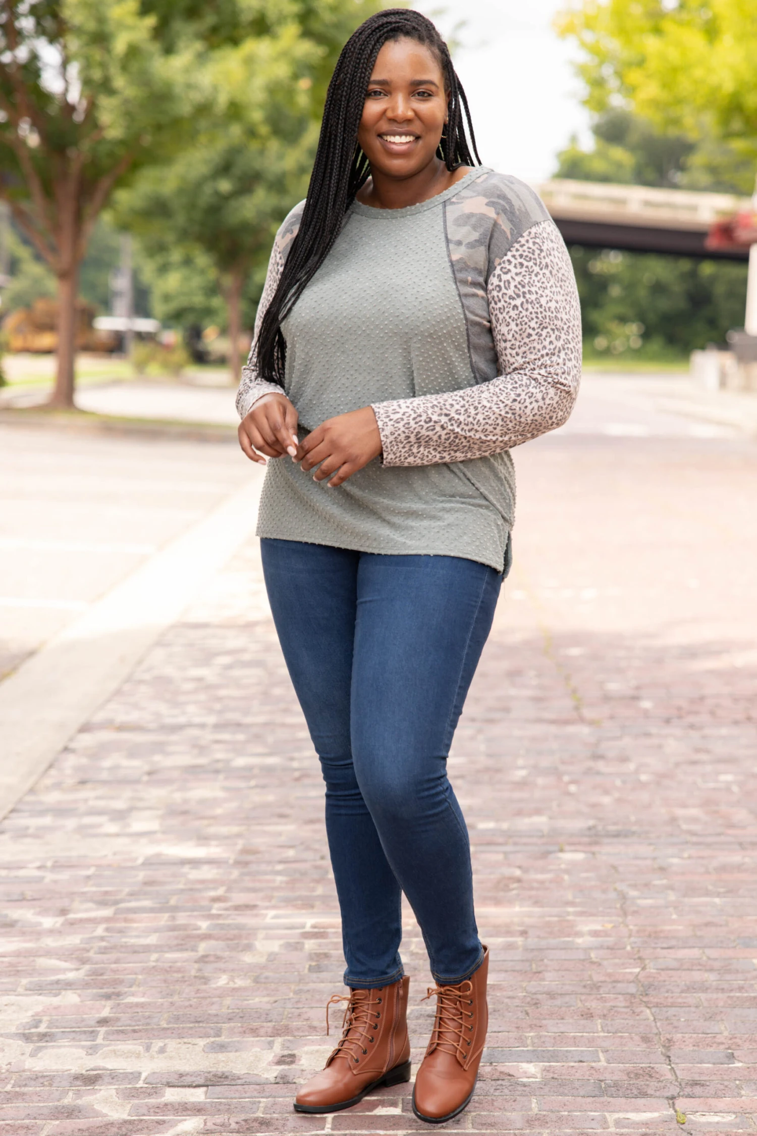 You Can Relate To Me Top, Olive 4 You Can Relate To Me Top, Olive - Image 2