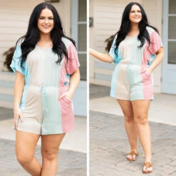 Cute And Comfy Romper, Multi -Chic Soul Store 5 1af26ecb 1f07 4c48 a263 9ce6250cb54b