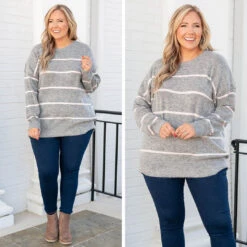 Slumber Party Sweater, Gray -Chic Soul Store 5 55d18809 51cb 4624 91fa 076bb6087cb0