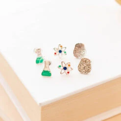 Because Of Science Earrings, Silver -Chic Soul Store 5 73753e9f 89ee 404b 911d bf096ba1d6f8