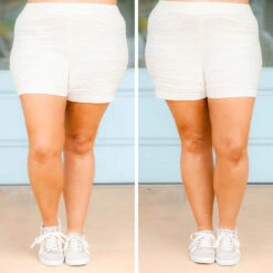 Cozy Huggie Shorts, White -Chic Soul Store 5 824b2f5f 399f 4b33 9e08 500e1f4bd7f0