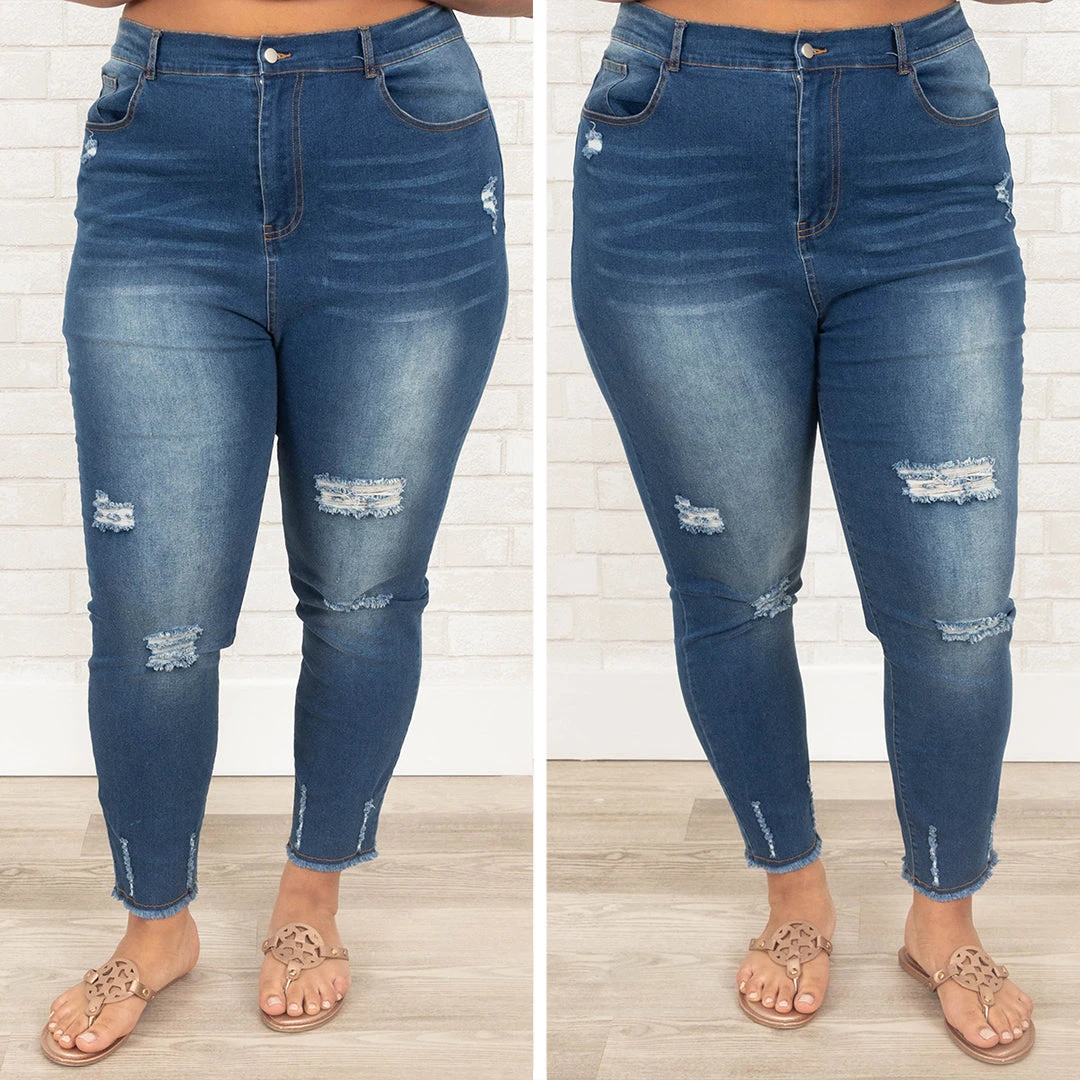 Get With It Jeans, Medium Wash 8 Get With It Jeans, Medium Wash - Image 6