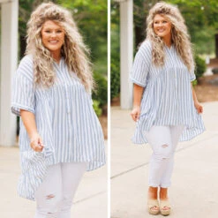 Get It Started Top, Blue -Chic Soul Store 5 9e44ff90 04a8 4dc9 a99f 072a7ccf9c5c