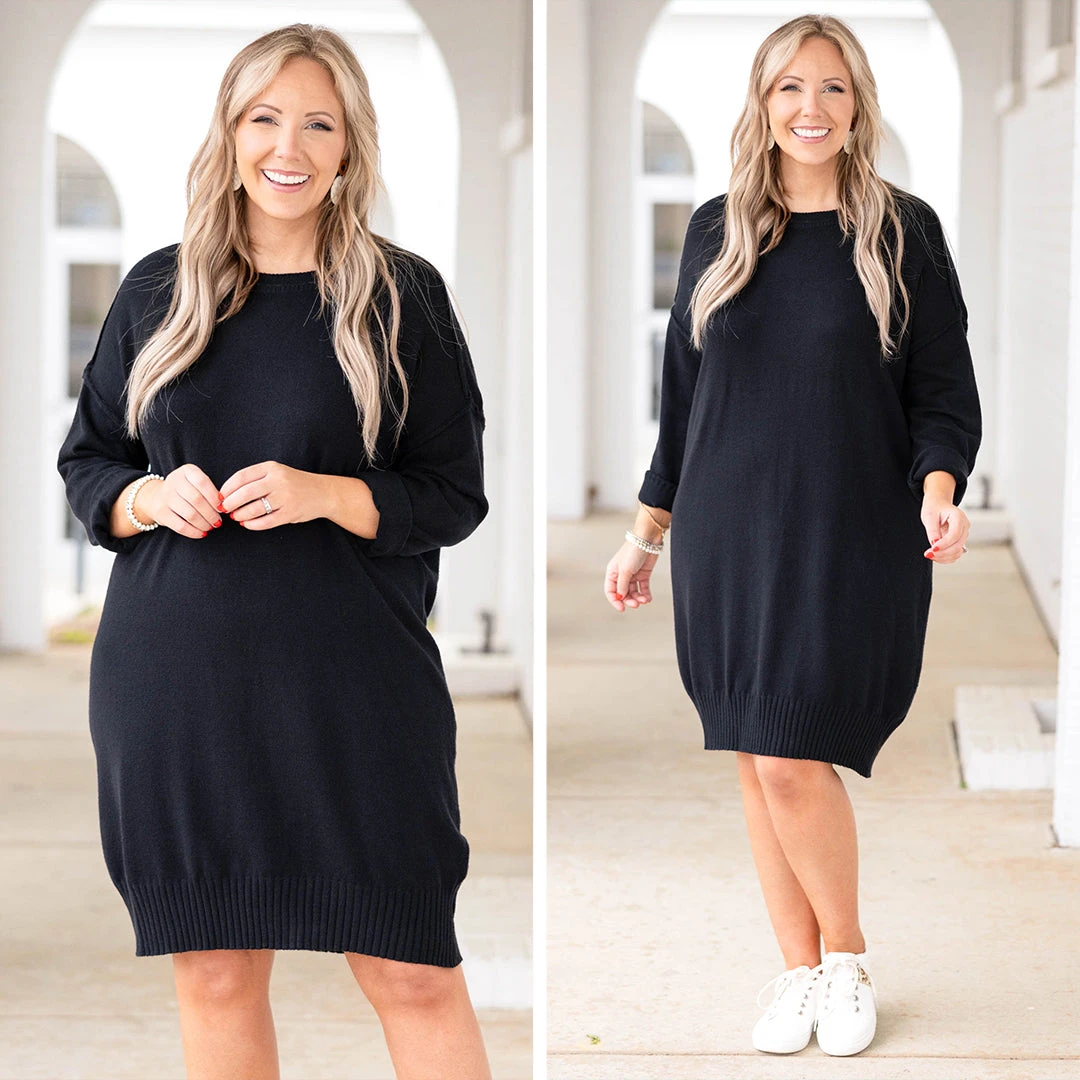 How Will I Know Dress, Black 8 How Will I Know Dress, Black - Image 6