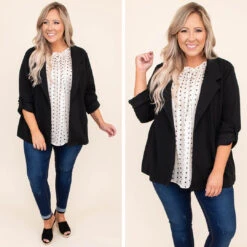 Timeless Influencers Jacket, Black -Chic Soul Store 5 a4b1a41b 464e 4feb 8881 f6d800201d87