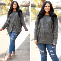 Happy All The Time Top, Army 13 Happy All The Time Top, Army -Chic Soul Store 5 beb8aa4d 8b22 43b5 85b0 a7c9621ecca3