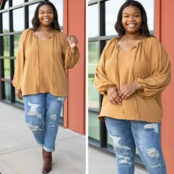 Hot Take Top, Toffee -Chic Soul Store 5 c9065df0 4814 4fb8 b629 57d65ef5cdaa