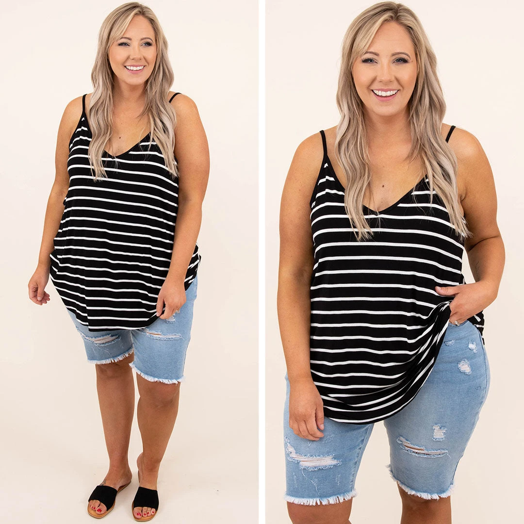 Toes In The Sand Tank, Black 8 Toes In The Sand Tank, Black - Image 6