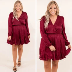 How Are You Doing Dress, Wine -Chic Soul Store 5 f84db27f a67e 4673 a400 6a9eaf950a4b