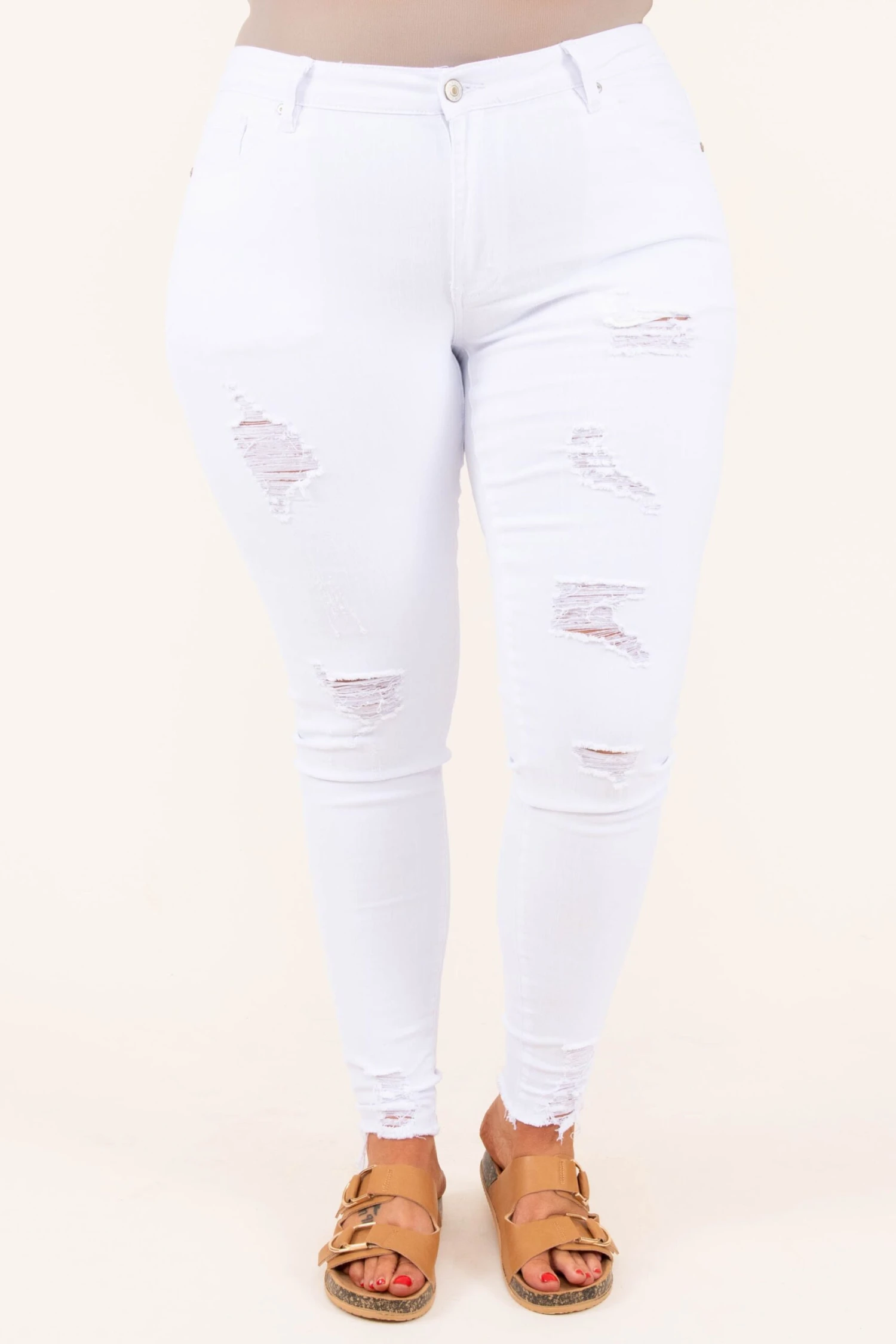 Sudden Moves Skinny Jeans, White 3 Sudden Moves Skinny Jeans, White