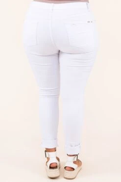 Go Explore Boyfriend Jeans, White -Chic Soul Store 6 11 11155 Edit