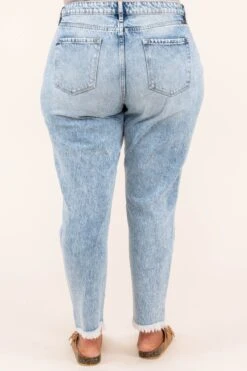 We Are Who We Are Mom Jeans, Medium Wash 10 We Are Who We Are Mom Jeans, Medium Wash -Chic Soul Store 6 23 11405