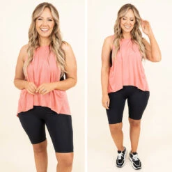 Keep Grooving Tank, Light Pink -Chic Soul Store 6 262831c8 f3ba 4cc1 b980 ea3d1c71d6b5
