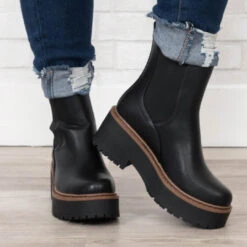 Forever In Your Eyes Boots, Black -Chic Soul Store 6 27f5c843 900b 4eac 9c50 f583c9f872c4
