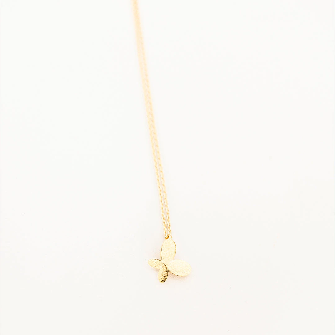 Flying Around Necklace, Satin Gold 6 Flying Around Necklace, Satin Gold - Image 4