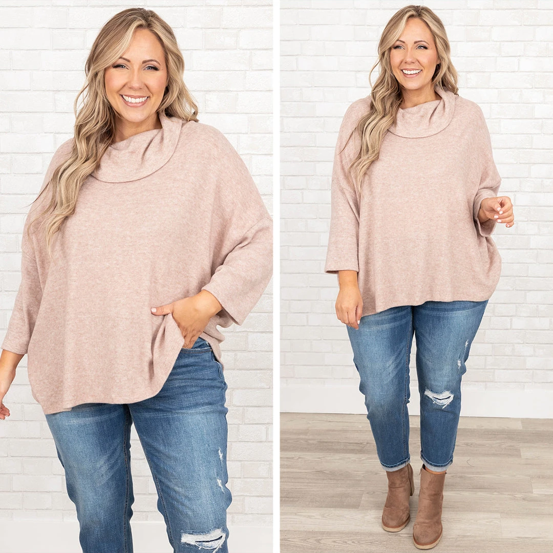 I'll Be Seeing You Sweater, Taupe 8 I'll Be Seeing You Sweater, Taupe - Image 6