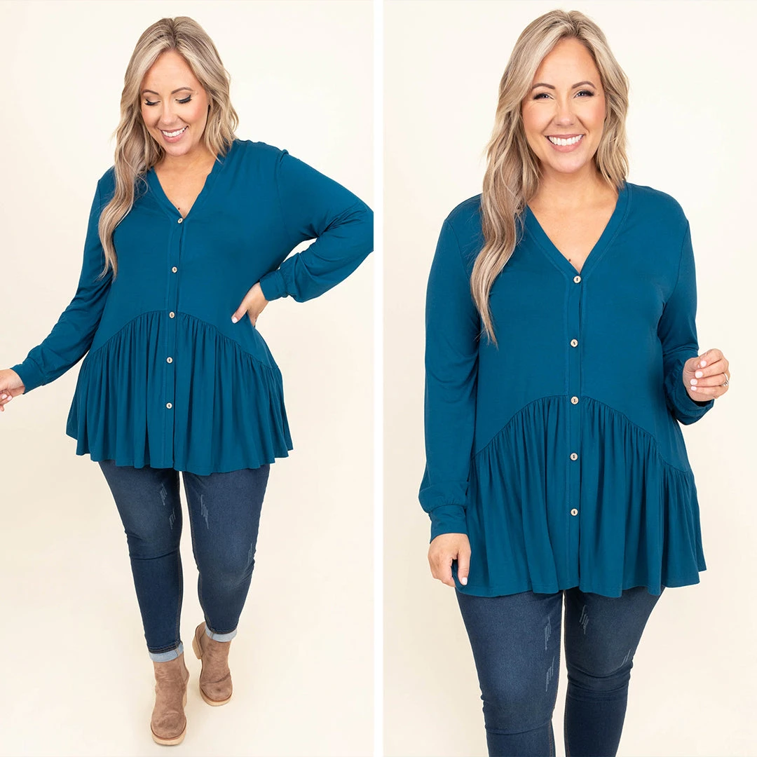 Lively Experiences Tunic, Blue 8 Lively Experiences Tunic, Blue - Image 6